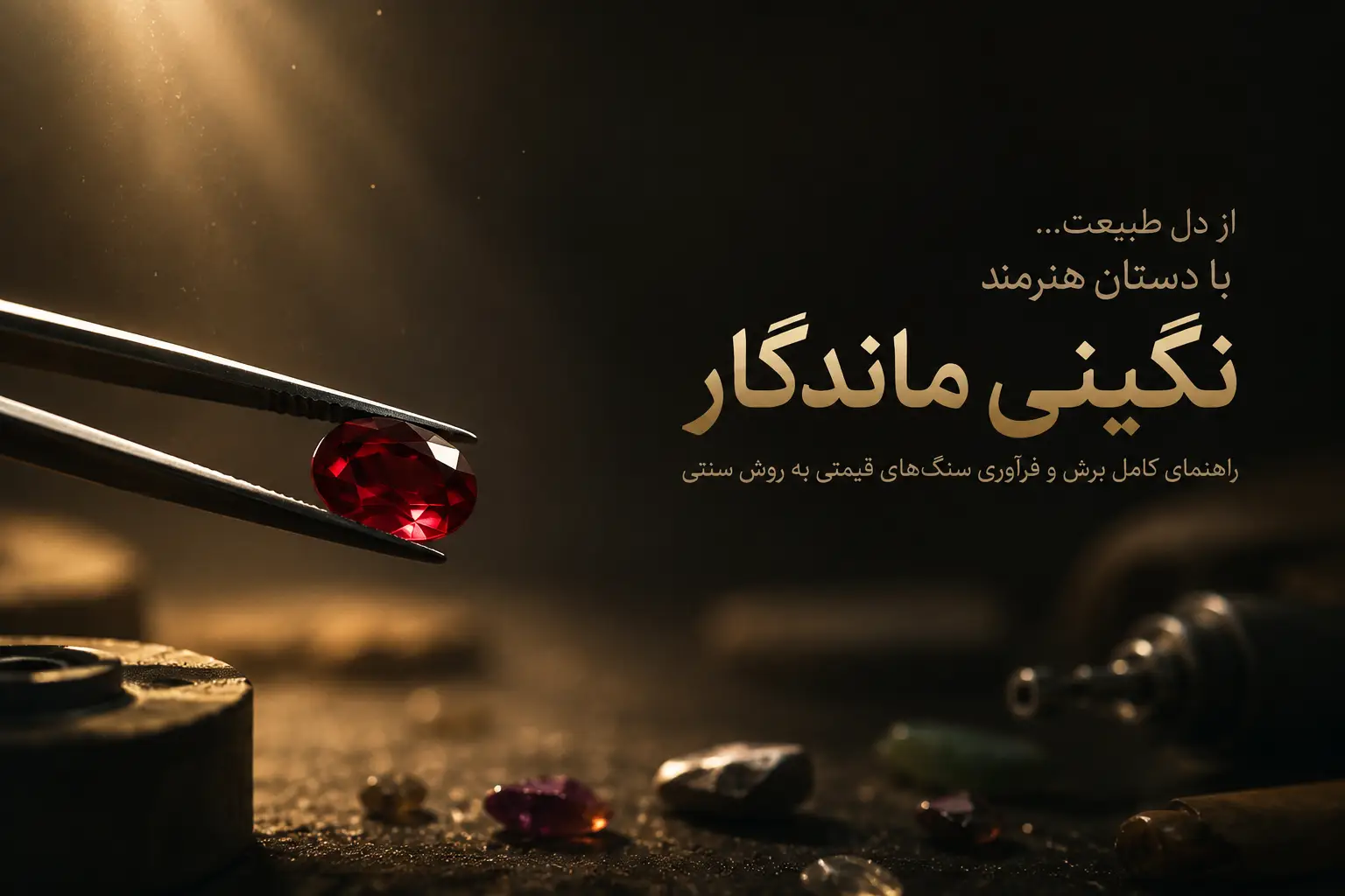 راه های سنتی برش و فرآوری سنگ های قیمتی